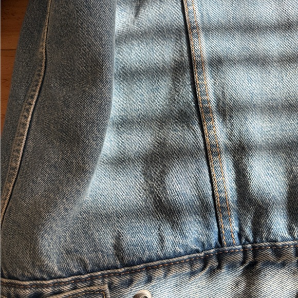 Levi's Mens 16365 0110 Sherpa Denim Trucker Jacket - Picture 14 of 14